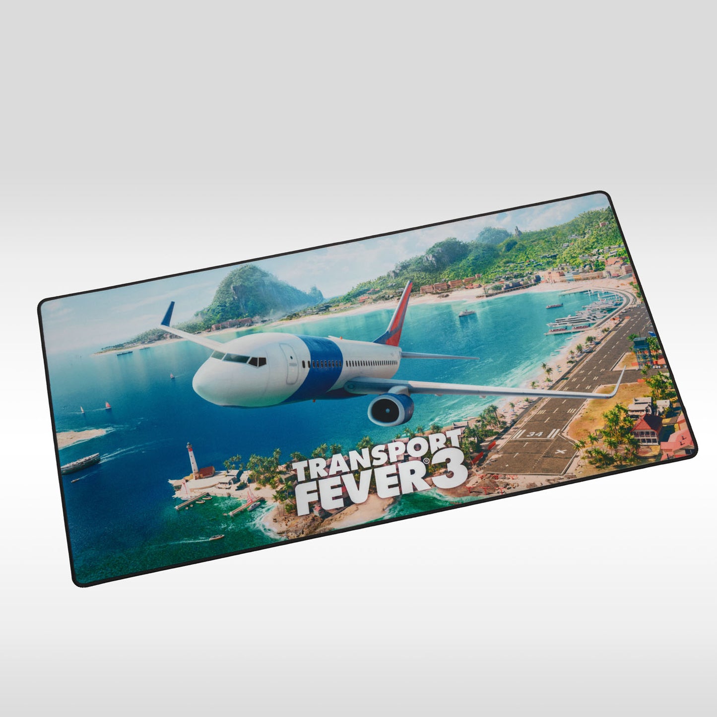Transport Fever 3 Gaming-Tischunterlage