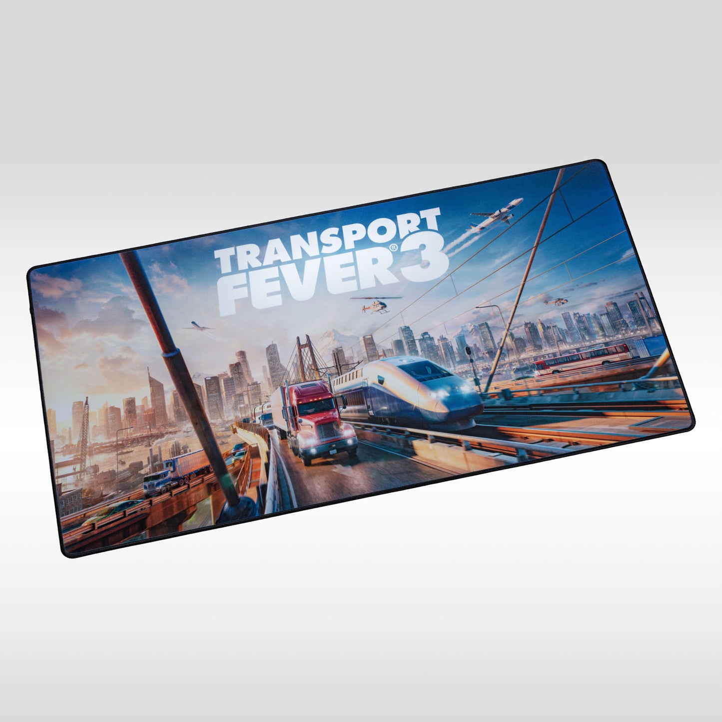 Transport Fever 3 Gaming-Tischunterlage