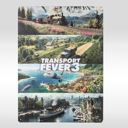 Transport Fever 3 Metallposter