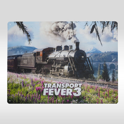 Transport Fever 3 Metallposter