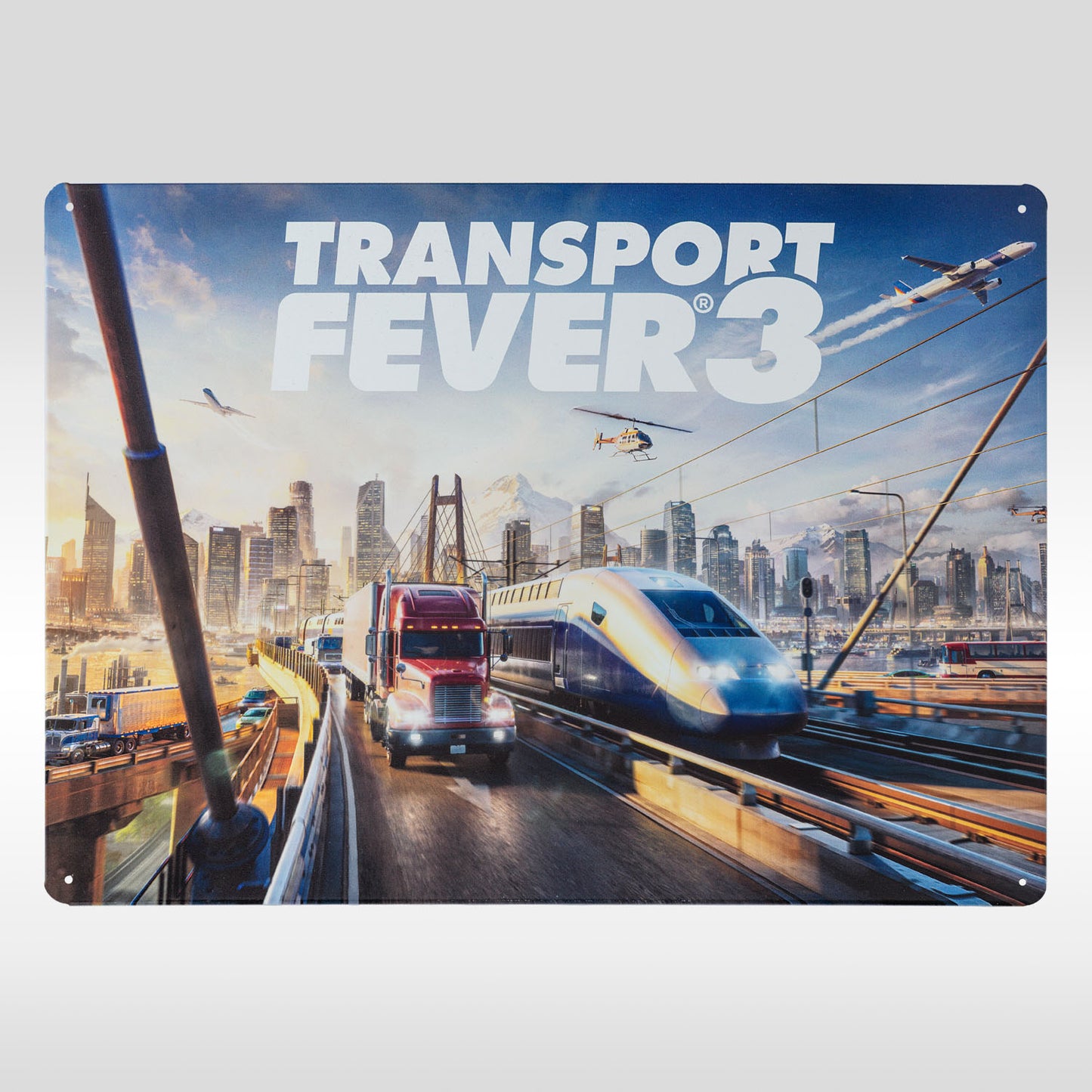 Transport Fever 3 Metallposter
