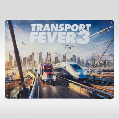 Transport Fever 3 Metallposter